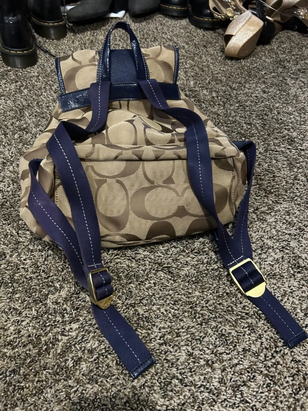 Coach Book Bag Purse - Picture 3 of 5